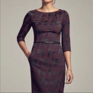 The Etsuko Dress - Rare Black Tile Print
